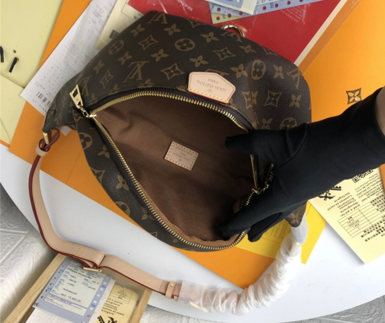 LV MONOGRAM BUMBAG