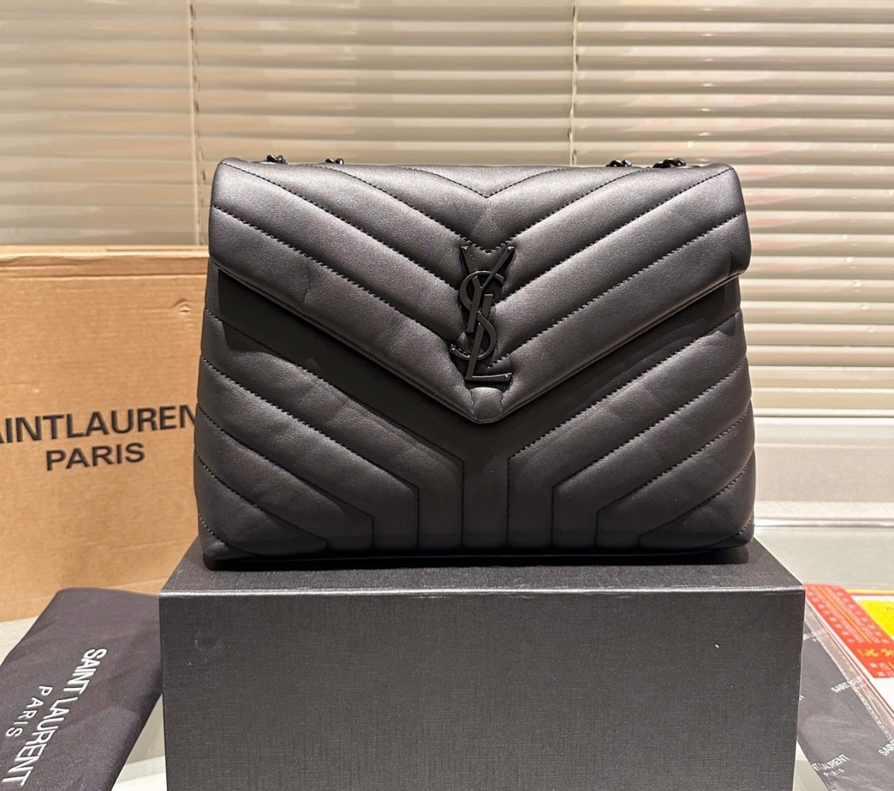 YSL BLACK ON BLACK