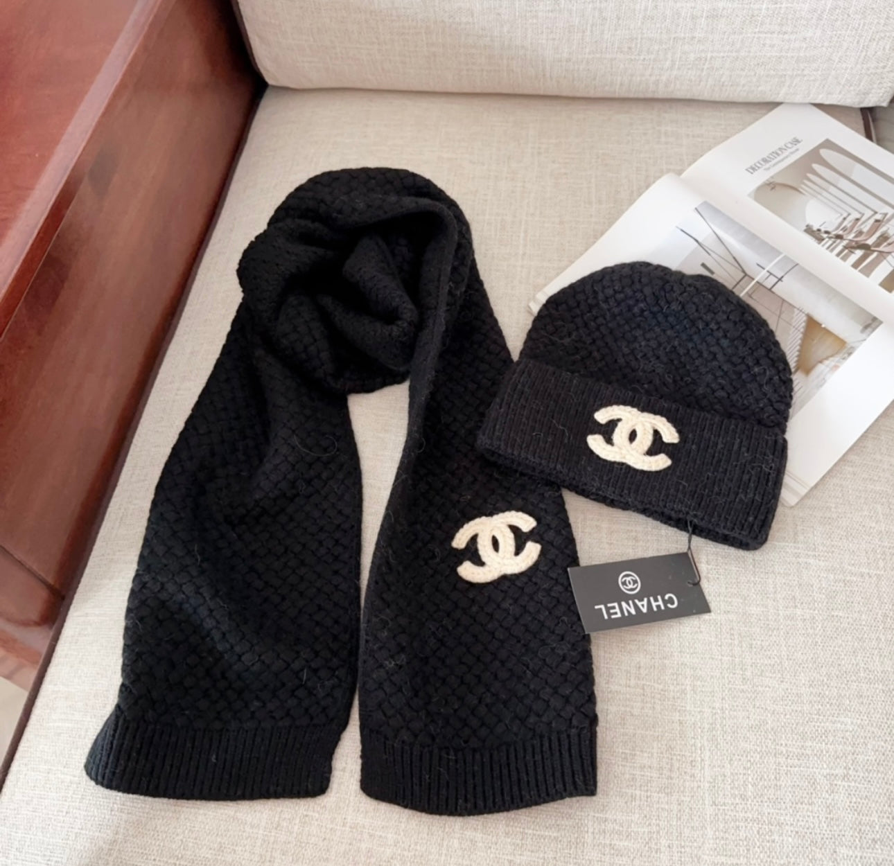 CC HAT & SCARF SET