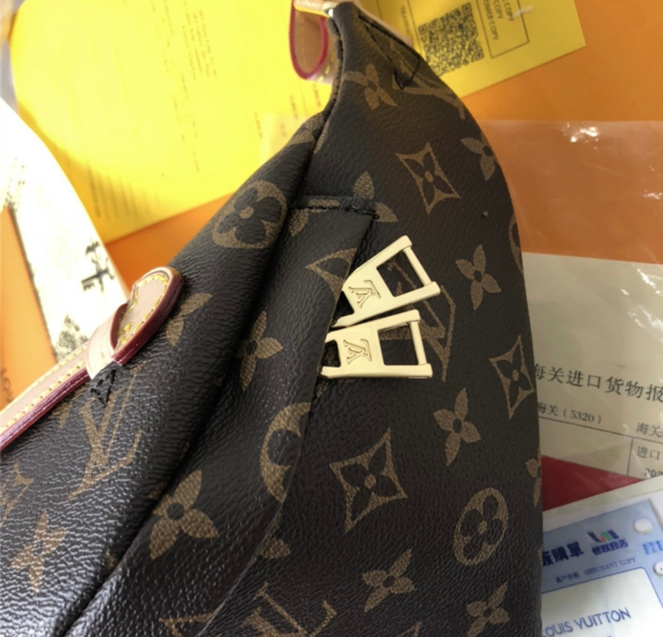 LV MONOGRAM BUMBAG