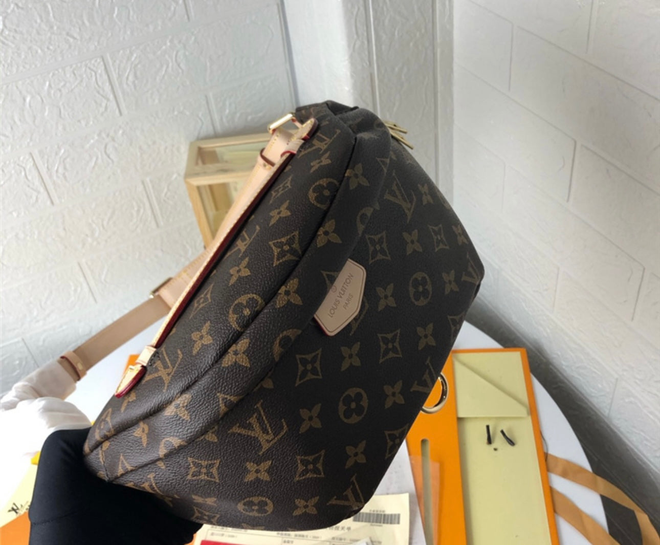 LV MONOGRAM BUMBAG