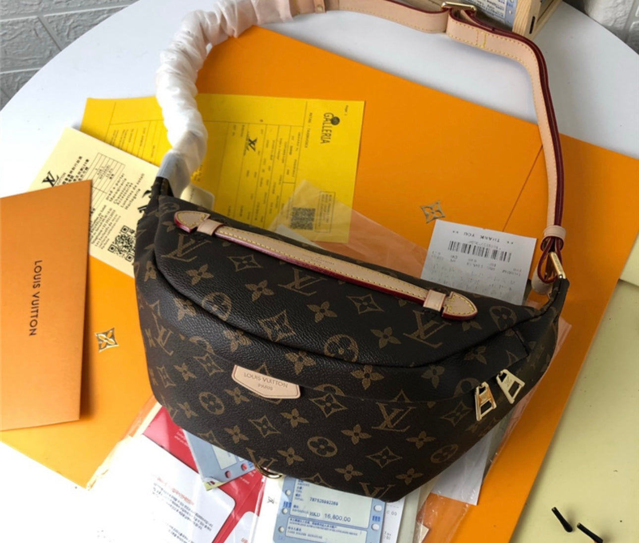 LV MONOGRAM BUMBAG