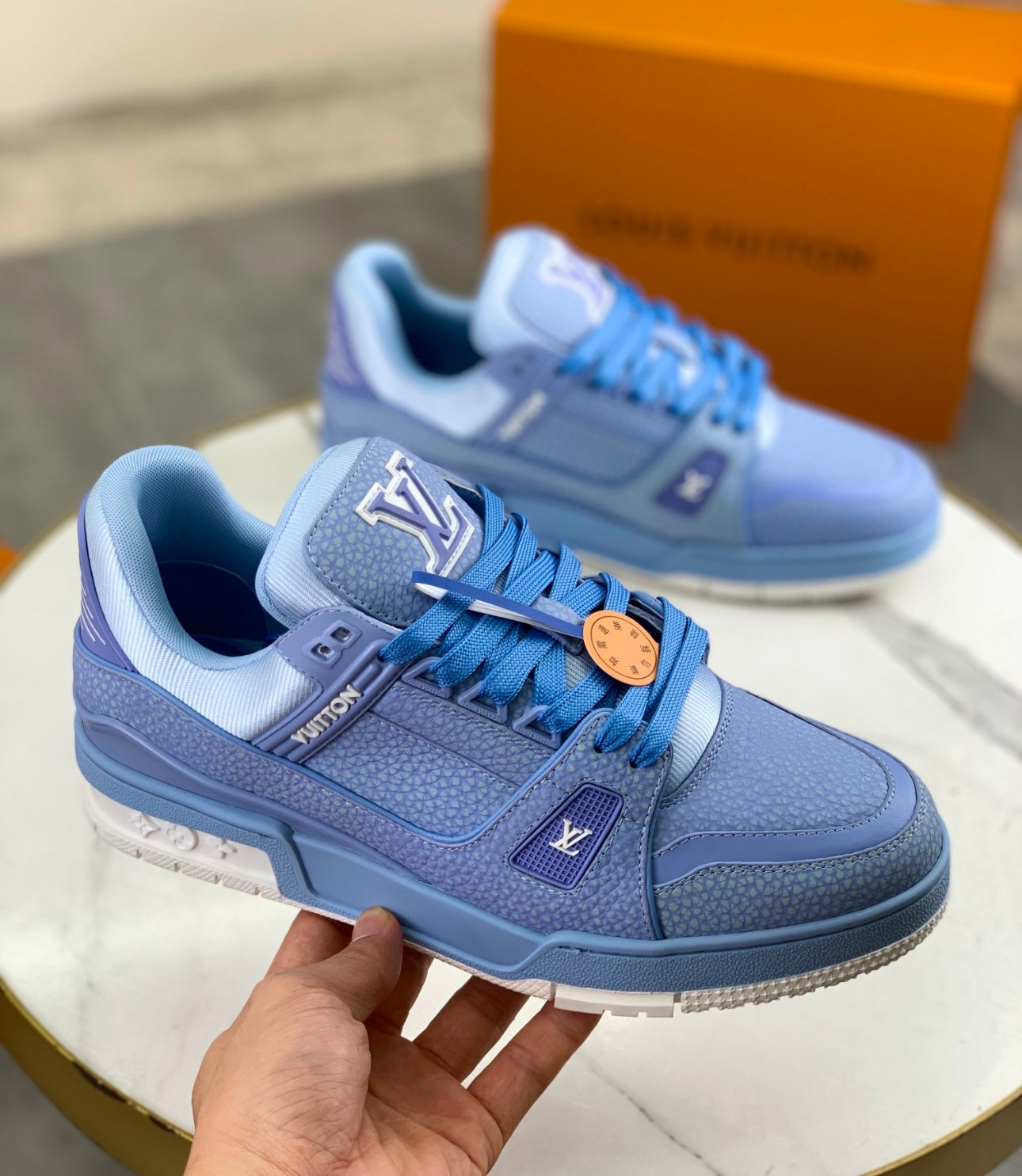 BLUE LV SNEAKER